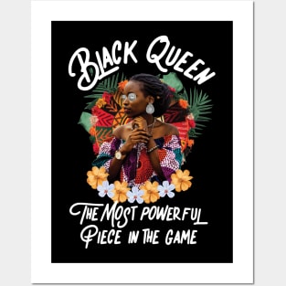 Black Queen The most powerful piece in the game Posters and Art